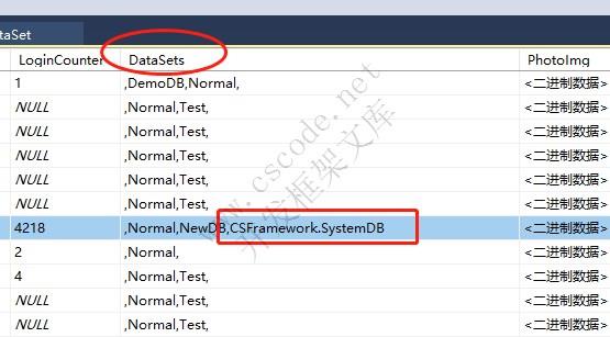 CSFramework开发框架采用一个数据库解决方案（合并数据库）-C/S开发框架