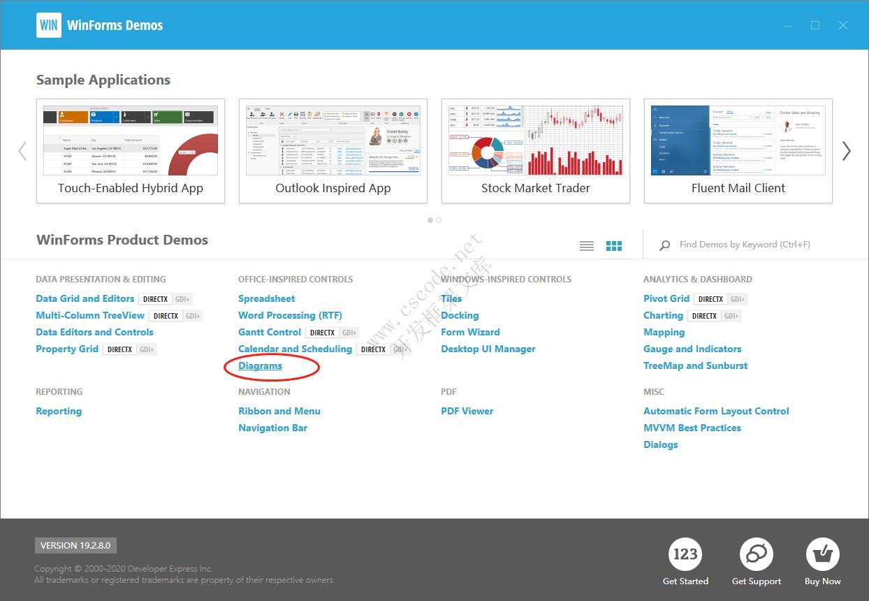 DevExpress Diagrams Designer 流程图设计器