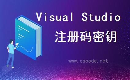 Visual Studio正式版注册码秘钥VS密钥-C/S开发框架