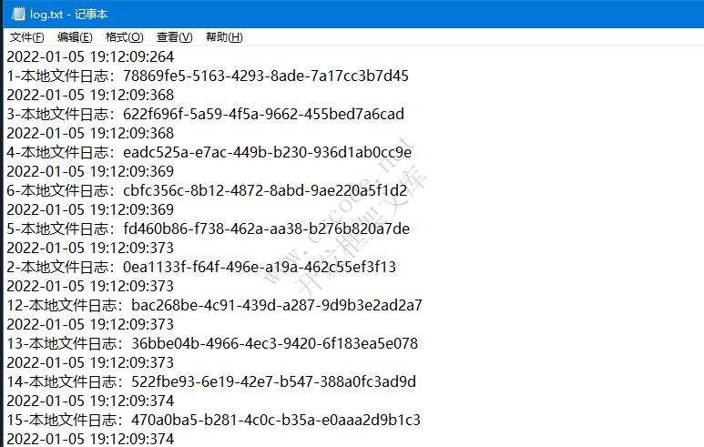 本地文件日志，LocalLog.cs|C#源码