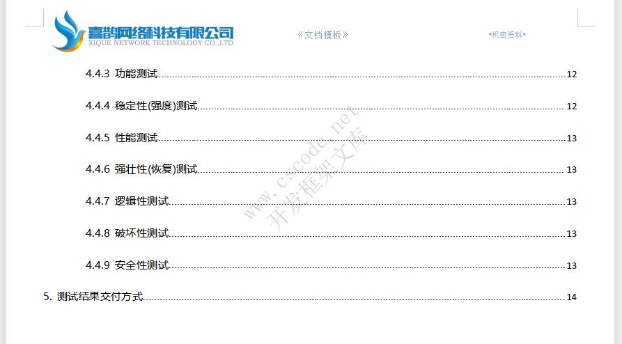 软件测试(验收)大纲docx文件下载 | CSCODE.NET|C/S开发框架