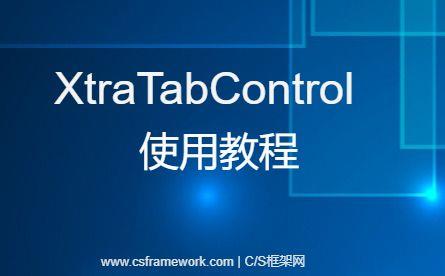 DevExpress XtraTabControl 组件添加一个TabPage并设置图标|C/S开发框架