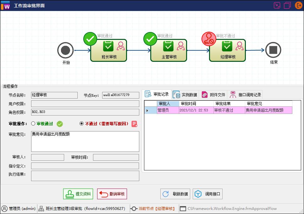CSFramework.Workflow | 可视化工作流引擎 | 业务系统集成解决方案|流程引擎