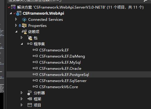 CSFramework WebApi开发框架集成PostgreSql数据库及测试报告|C/S开发框架